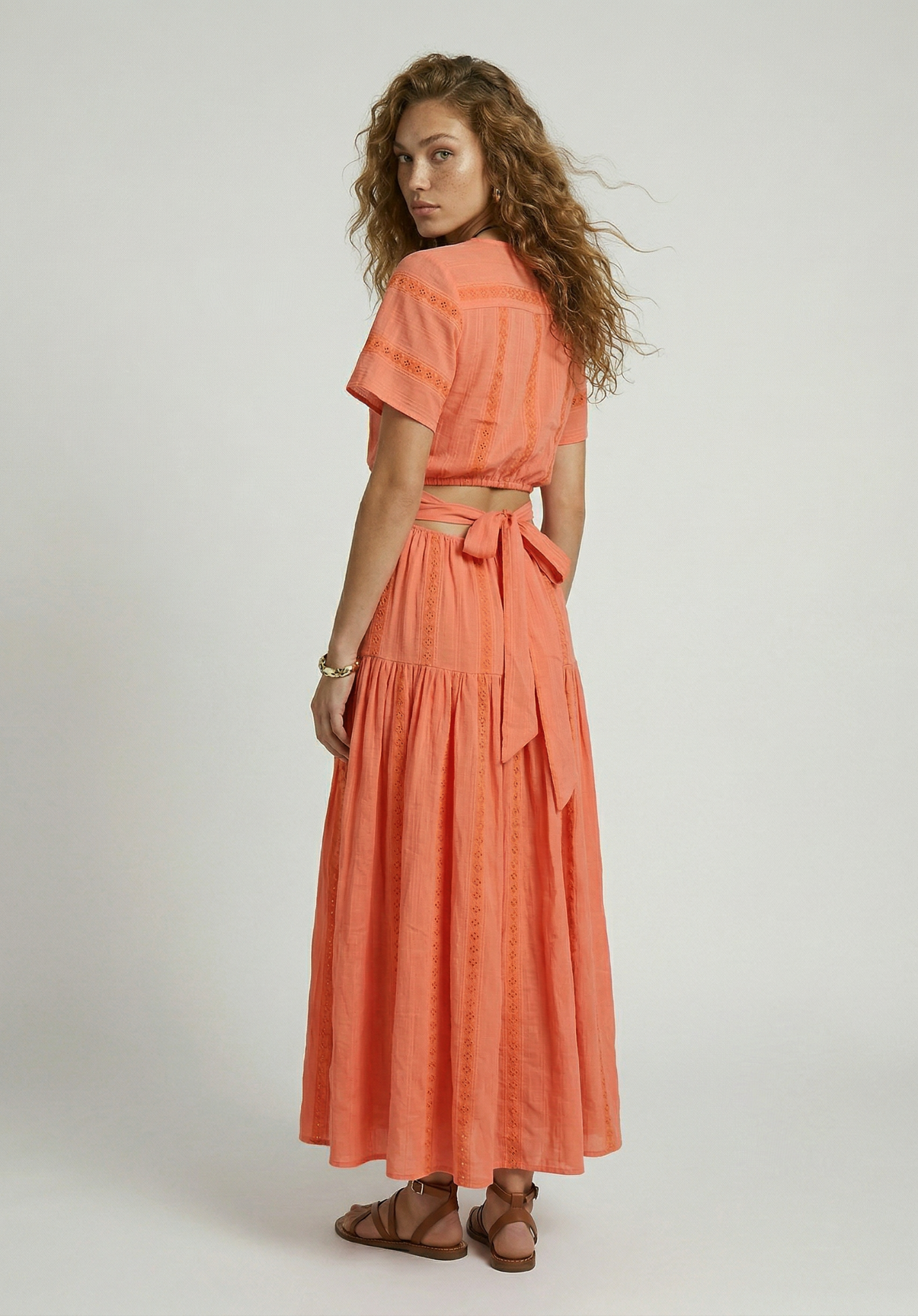 Candice Flutter Sleeve Maxi Dress