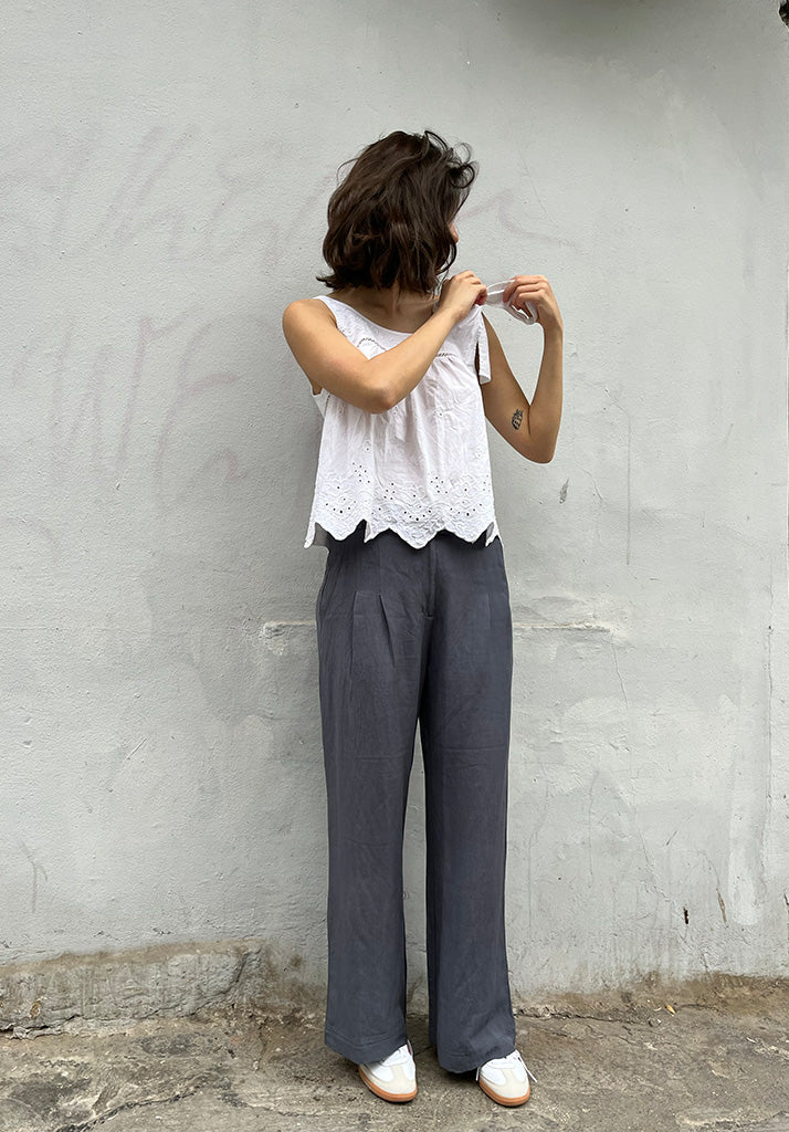 Helena Trouser in Grey